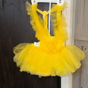 Yellow Tulle Ballerina Tutu Costume - Kids